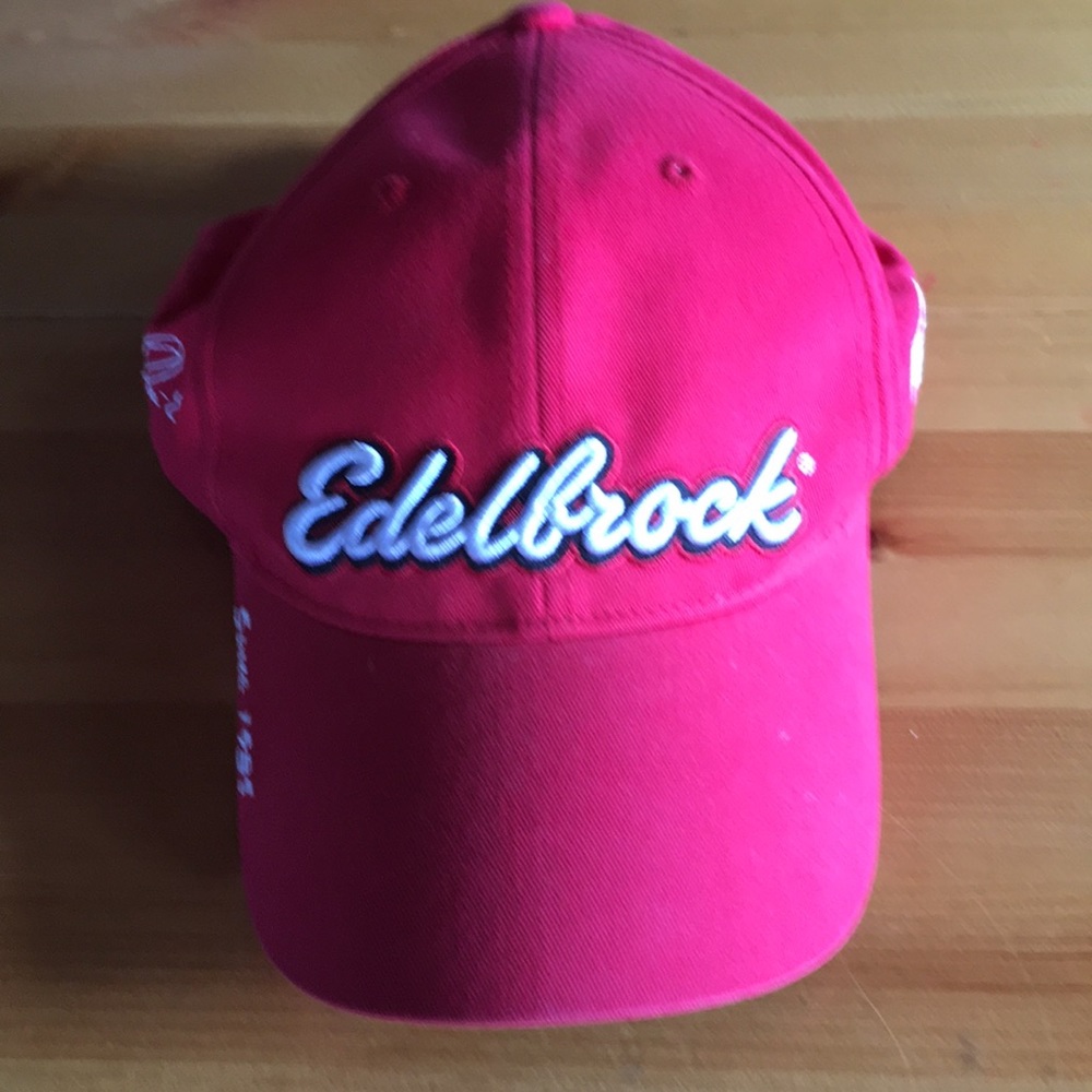 Edelbrock SnapBack hat Red